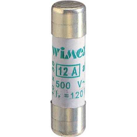 Fusibile Cilindrico Industriale Cf 10 Am 16A   (Wimex Cod. 5400616)