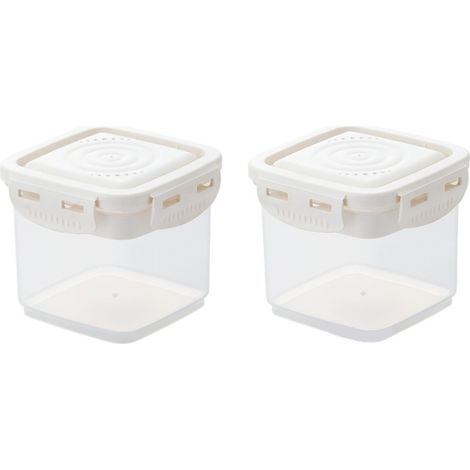2 pièces Distributeur de lait en poudre, 600 ml, PP, étanche, empilable, pour bébés et jeunes enfants, idéal voyage et pique-nique (1/5)