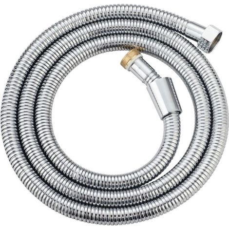 Flexible de douche Luxe en acier inoxydable 1,7-2,0 m artic (1/2)