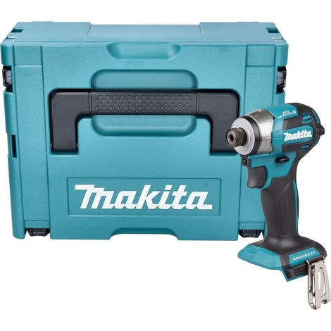 Llave de impacto sin cable Makita DTD 173 ZJ 18 V 180 Nm 1/4" sin escobillas + Makpac - sin batería, sin cargador