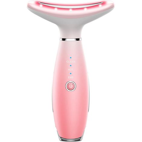 Halsverschönerungsgerät, Anti-Doppelkinn-Therapie, Gesichtsstraffungs-Massagegerät mit Vibration und Wärme (42℃) (1/5)