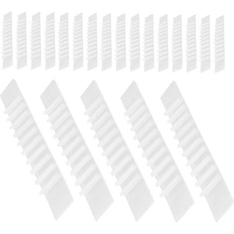 MAGICLULU Lot de 100 bandes adhésives antidérapantes en silicone pour