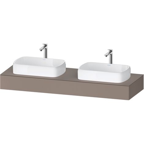 Console Duravit Collection One, 1600x550x170mm, découpe à gauche