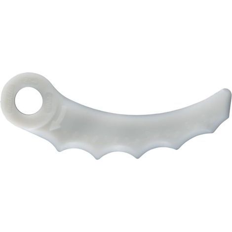 APEX Compatible avec la tondeuse à gazon électrique Makita 198426-9, lame de rechange en nylon (12 pièces) (1/2)