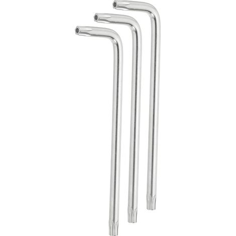 T40 Sécurité Anti Sabotage Torx Étoile Clé À Trou Bras Long 5.63" (1/5)