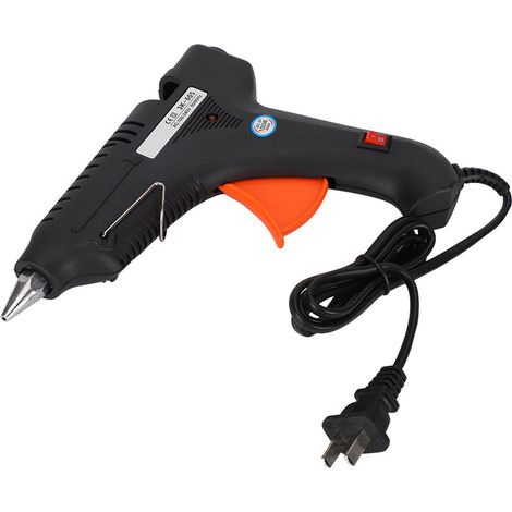 Pistolet à colle thermofusible 100 W, bâtonnets chauffants électriques haute température, outil manuel de bricolage, prise US 100-240 V (1/5)