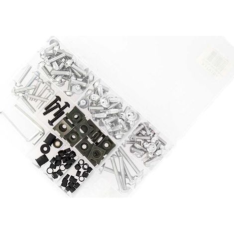 Kit de visserie myra silver 145 mm 100 mm