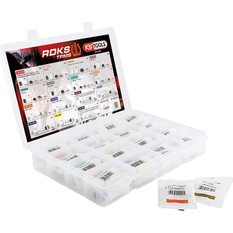 KS Tools - Coffret Master pour capteur RDKS / TPMS pour contrôle de la pression des pneus, 142 pièces - 149.0200 (1/3)
