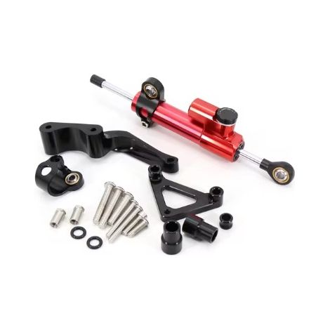 Ducati Monster 1100S 2018 - Kit de conversion pour moto : amortisseur de direction en titane pour une meilleure stabilité. (1/4)