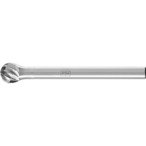 PFERD TOOLS Hartmetall Hochleistungsfrässtift INOX Kugel KUD Ø 05x04 mm Schaft-Ø 3 mm für Edelstahl (1/3)