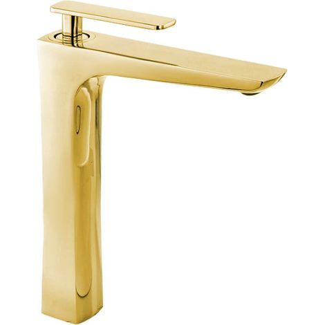 Mexen Indus hohe Waschtischarmatur, Gold - 744610-50