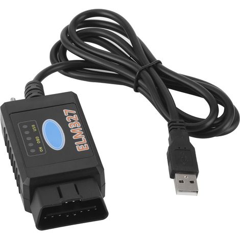 Jeffergarden Adaptateur de Scanner OBD2, lecteur de Code, Interface de Diagnostic Bluetooth, outil d'analyse automatique adapté pour Ford-DOU