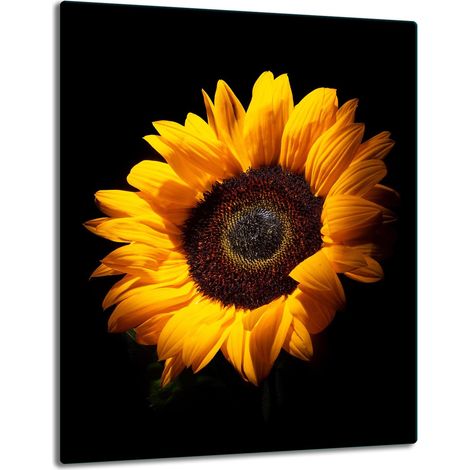 Glasplatte, Tischplatte, 40x52, Blume (1/5)