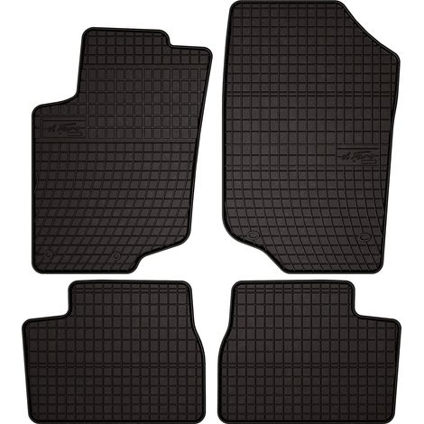 Alfombrillas de goma para Peugeot 207 SW, familiar, hatchback (2006-2012) - negras, ajustables (1/5)