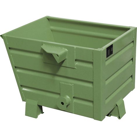 Bauer Südlohn Benne basculante à copeaux BSS 30, peint, vert réséda