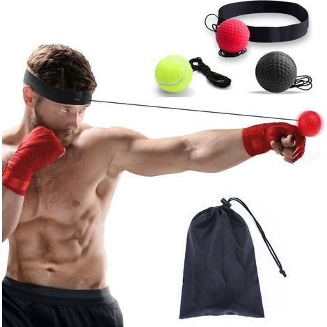 3x FIGHT REFLEX BALL + Tasche