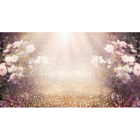 Papier peint panoramique - Fleurs - 130 cm x 70 cm (1/2)