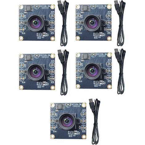 Module caméra USB 5PCS 100° OV9732 720P avec câble de 3 mètres (1/5)