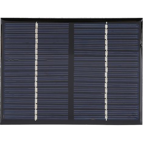 Panou solaire 5W 18V, portable, pour prendre en charge le téléphone et les batteries, ensemble DIY (1/5)