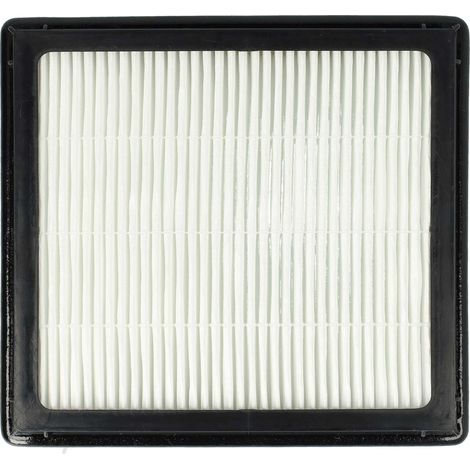 vhbw 1x Filtro compatible con Nilfisk GM210, GM240, GM200, GM200E, GM310, GM300, GM305 aspiradora - filtro Hepa negro / blanco