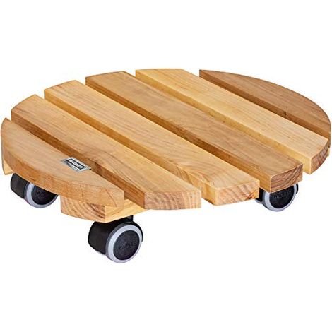 Wagner Carrello portavasi in ontano NATURE portata 100 kg (1/4)