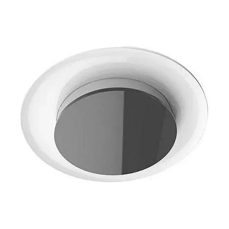 Aplique led matel bidireccional IP65 redondo 20W 6400K (1/2)