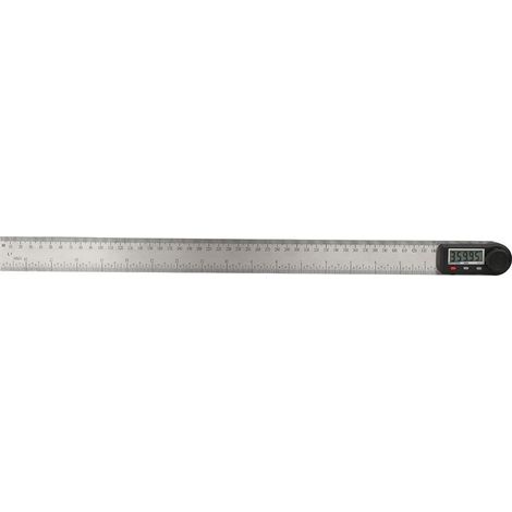 Zoternen Règle d'angle électronique 2 en 1 à affichage numérique 0-360°, rapporteur multifonction pour le travail du bois (500 mm) (1/5)