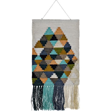 DKD Home Decor Décoration Suspendue Jute Coton Naturel (1/4)