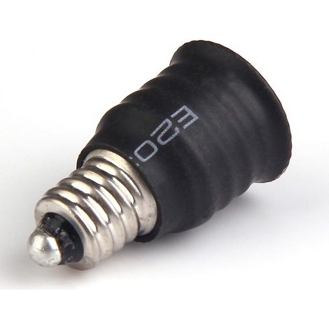 Adaptateur pour ampoule LED à culot E10 vers E14 (douille à vis). (1/5)