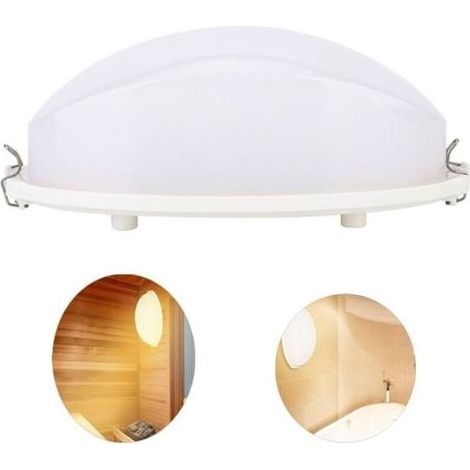 Éclairage de Sauna, Lampe antidéflagrante pour Sauna, Lampe antibrouillard pour hammam pour Lampes de Salle de Bain, saunas (1/5)