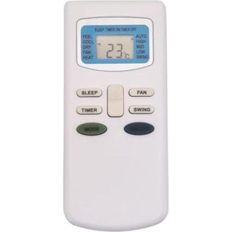 IOOINN GYKQ-03 GYKQ-25e-R 1090110003-R Télécommande pour climatiseur Kelon Shunde Delonghi FanWorld TCL Soleus-Air Orbegozo Conia TAC-07CSC1K TAC09CS/K KFTHP-12 KFTHP-18 FW3-300003-300003-R (1/4)