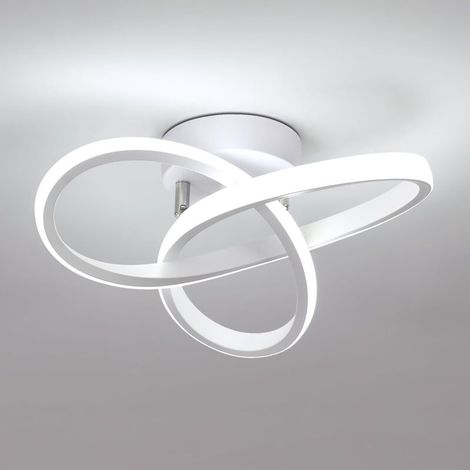 Moderne LED-Deckenleuchte, 22 W, 2500 lm, kleeblattförmiges Design, 6500 K kaltweißes Licht, geeignet für Schlafzimmer, Küchen, Wohnzimmer und Flure. (1/5)