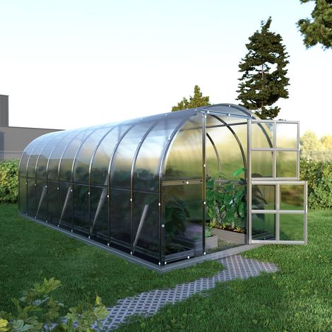 Gewächshaus KLASIKA Arch 18m² 3x6m Polycarbonat 6mm (1/5)
