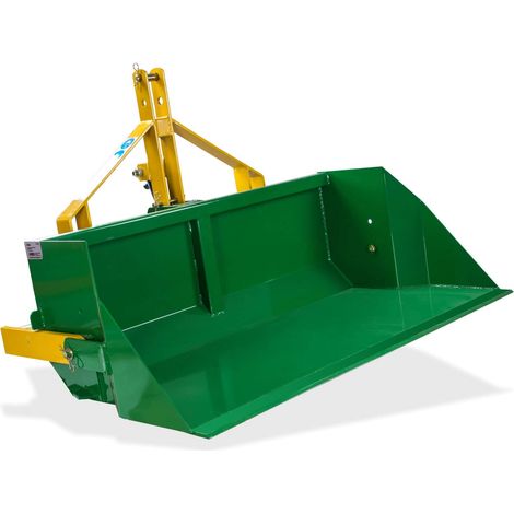 Traktor Heckschaufel Hydraulik Schaufel Kippschaufel Kippmulde hydraulisch 400kg (1/5)