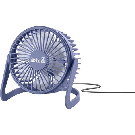 Tech Pop, Ventilatore da Tavolo USB, Portatile, Viola