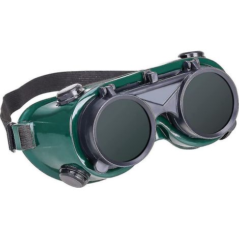 Hochklappbare Schweißerbrille, hochklappbare Kunststoff-Sonnenschutzbrille, Rundum-Augenschutzbrille (1 Stück)