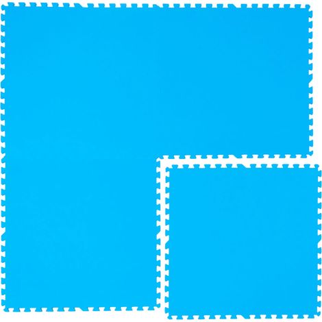 2,6 m² Stuoia di Sottofondo per Piscina 4 Tappetini in EVA 81x81 per Esterni (1/5)