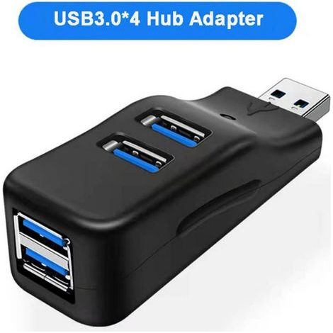 USB Hub 3.0, Adaptateur USB 4 Ports, Mini Hub USB A, Extension pour Ports USB 3.0 (1/5)