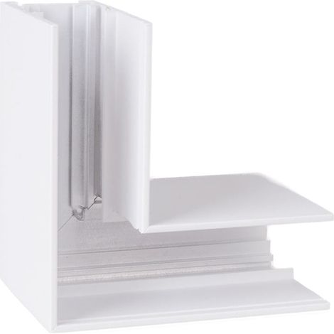 Maxlight angolare 90° profondo bianco per binari MT0018/19 (1/2)