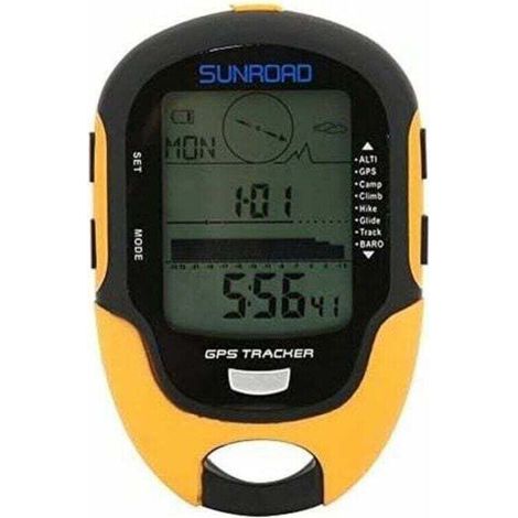 Altimètre GPS Multifonctionnel FR510 Altimètre de Navigation GPS Extérieur Compas Instrument de Mesure de l'Humidité de la Température