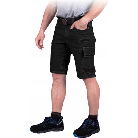 Pantalon de protection jusqu'à la taille, en jean short XXL (1/4)