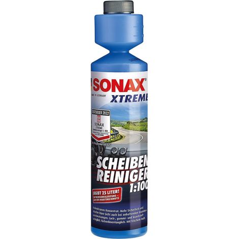 Nettoyant vitres concentré SONAX XTREME 1:100 250 ml bouteille