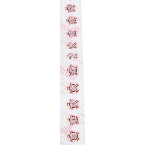 Étiquette thermosensible RS PRO 116°C à 138°C 5 niveaux ( Prix pour Paquet de 10 )