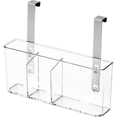 Over-the-Door Kitchen Cabinet Storage Basket, Cabinet Door Organizer Basket, Storage Solution for Kitchen and Bathroom (1/5)