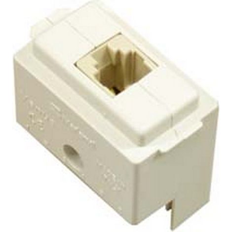 6PZ PRESA TELEFONO "VENUS" - RJ11 4 contatti (7108)