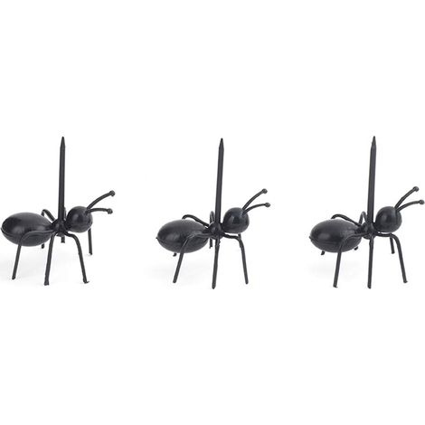 Kikkerland Party Picks Ants Set of 20 (CU125) (1/4)