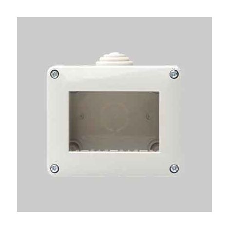 Contenitore da parete per apparecchi ip40 'starlight' 2 posti ELETTROIT