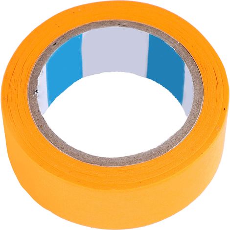 10 rouleaux de ruban de masquage adhésif résistant pour peintre, idéal pour la décoration et la peinture de la maison. (1/5)