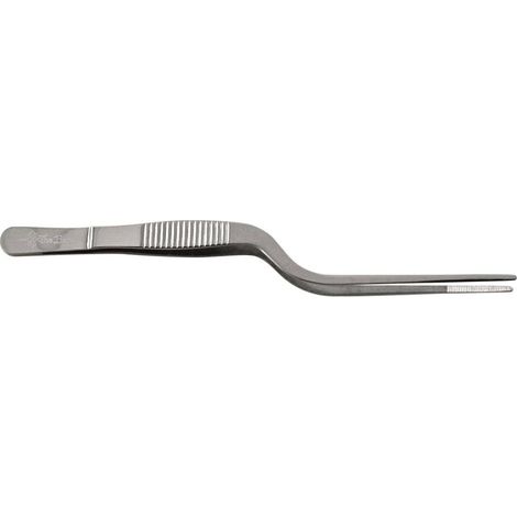 The bars pinza curva chef per rifinire in acciaio inox 16 cm