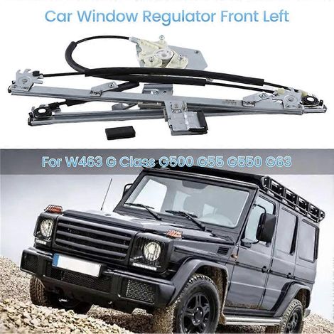 Lève-vitre de porte avant sans moteur pour Mercedes Classe G W463 G500 G55 G550 G63 A4636700103 A4637201346 L (1/4)
